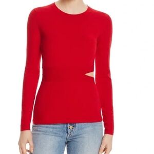 Elizabeth and James Kelton Cut-Out Pullover size small